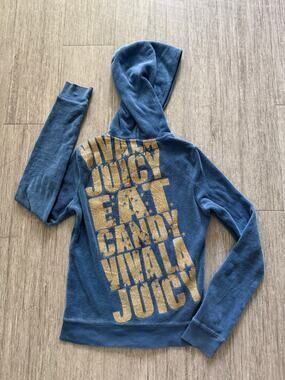 juicy couture zip up hoodie viva la juicy eat candy